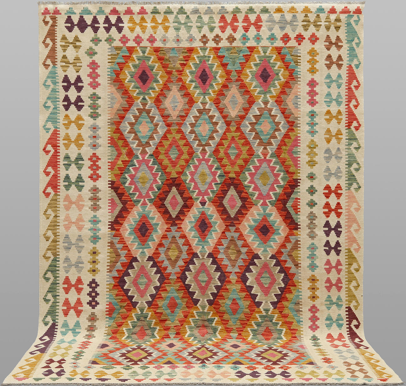ORIENT CARPET. Kelim Classic Design, 292x196.