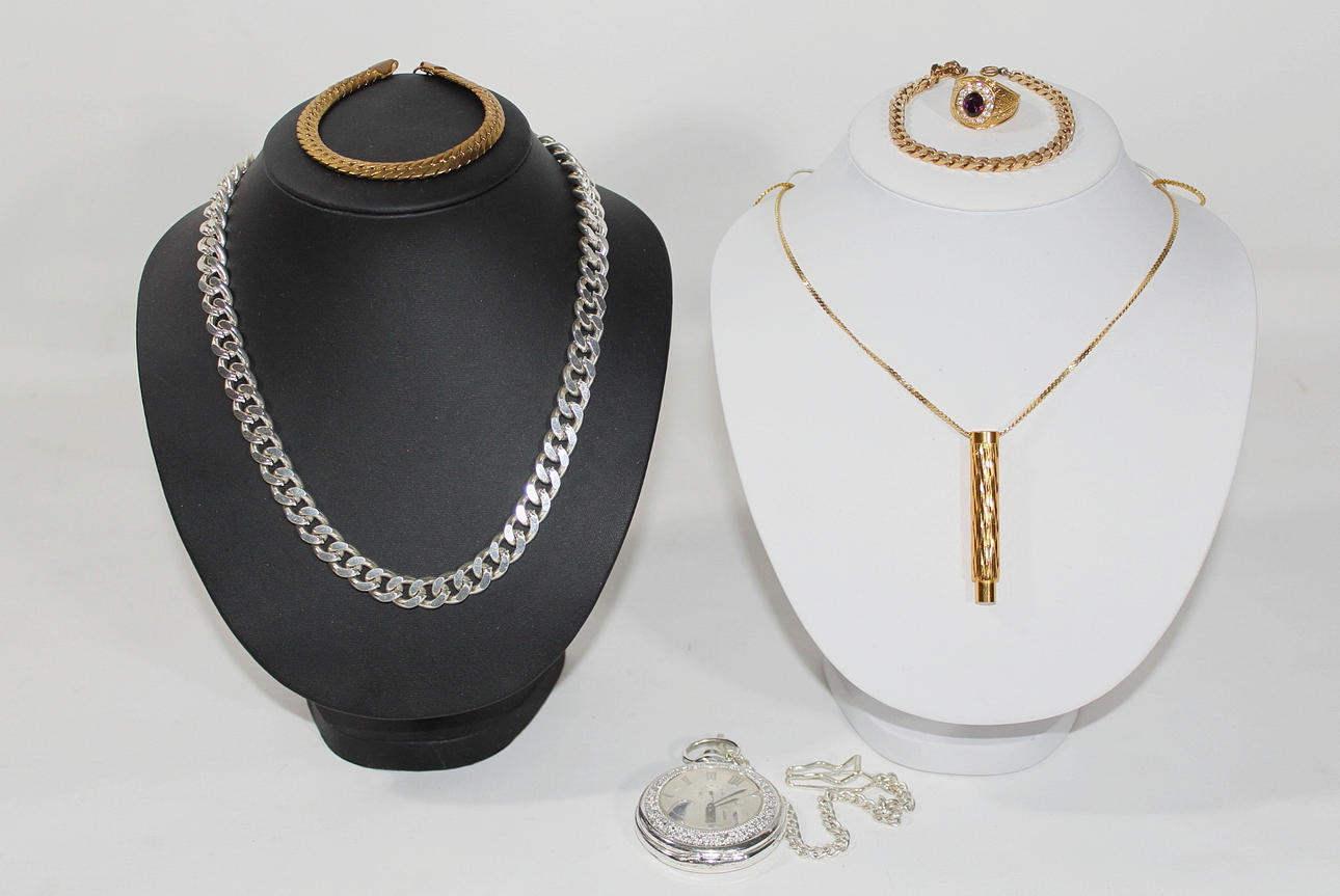 Herrsmycken, 6 delar.