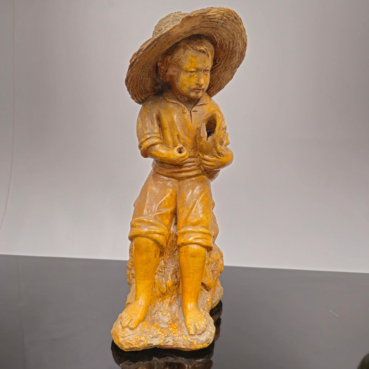 PEASANT BOY IN TERRACOTTA.