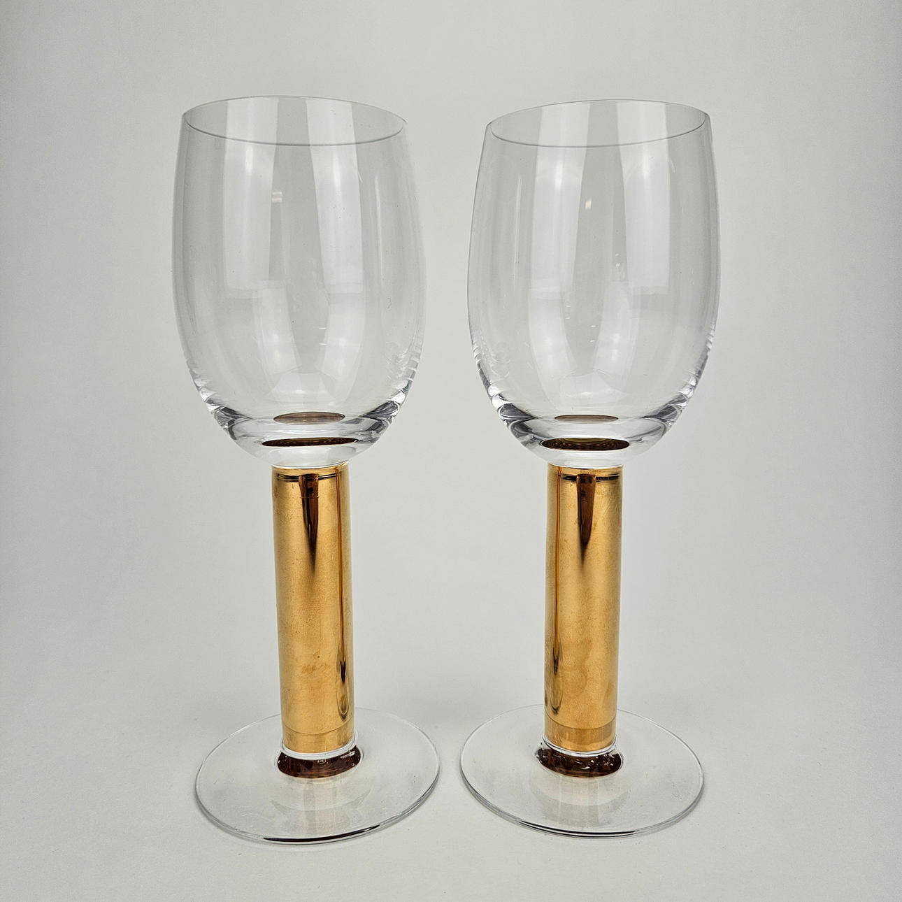 GUNNAR CYRÉN. Vinglas, 2 st, "Nobel", Orrefors.