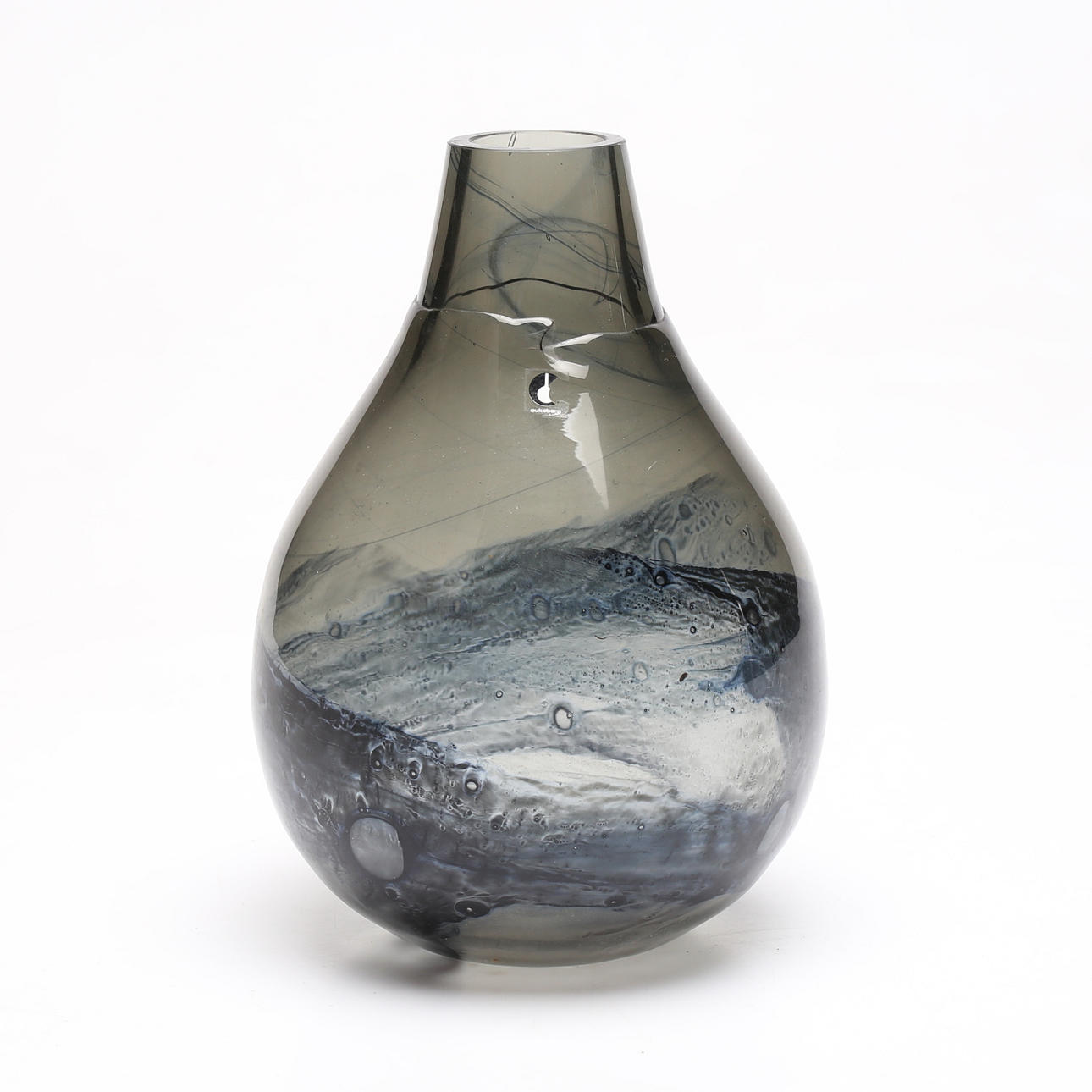 EVA ENGLUND. A vase, “fire play”, Pukeberg.