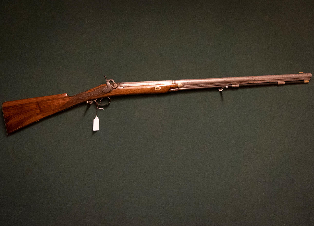J.O Mayne, London, 19th century percussion lock rifle. Weapons ...