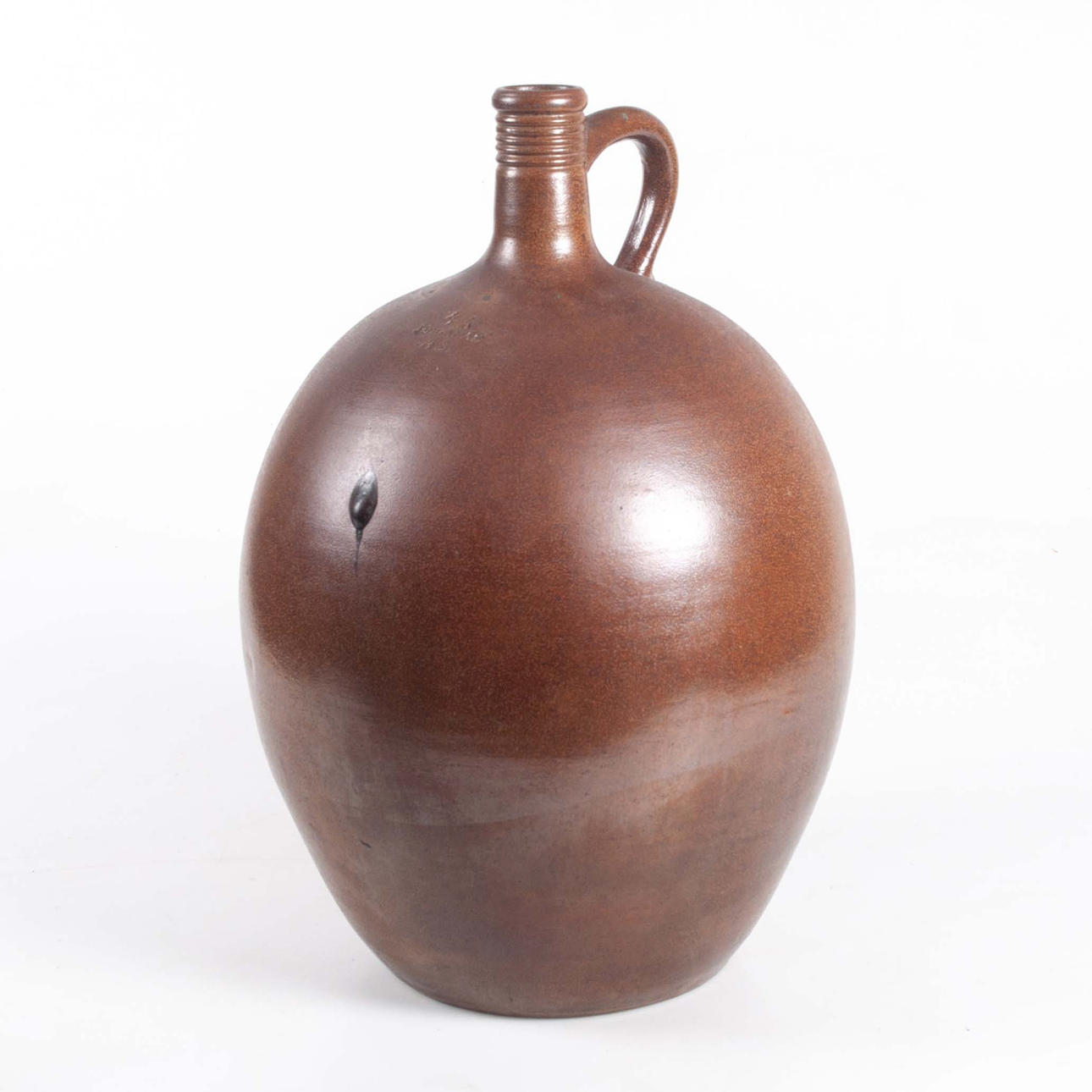 HÖGANÄS, ballongkrus 4 kannor, märkt AS.