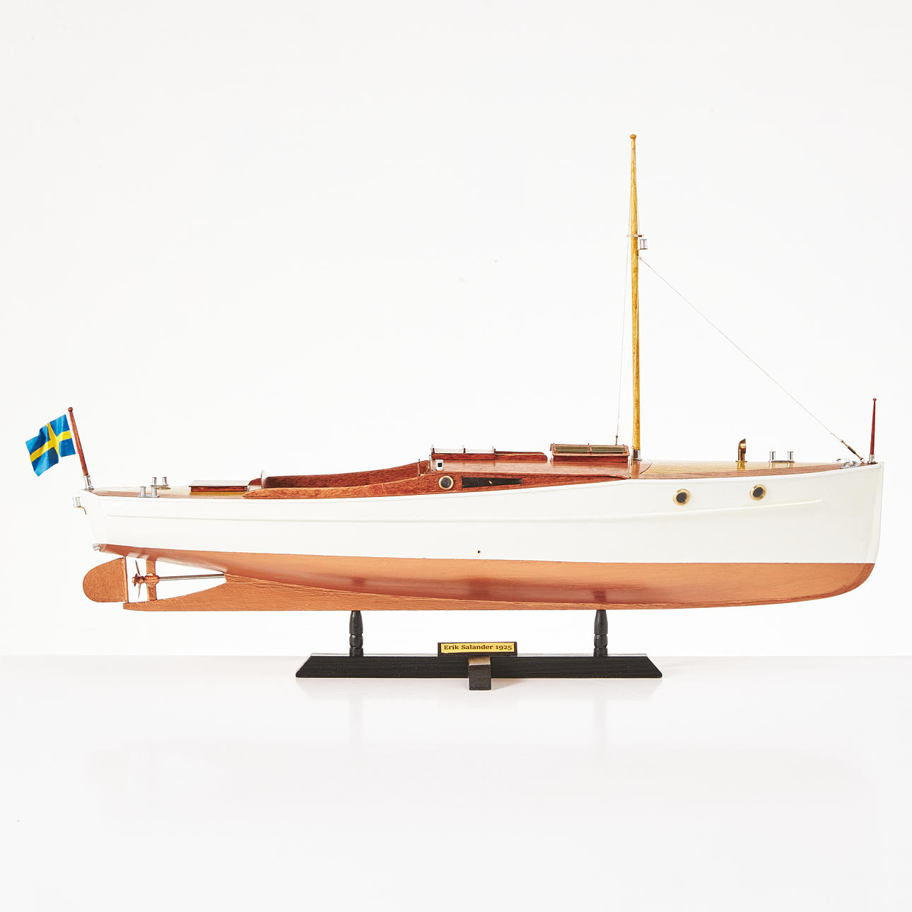 INGVAR LYCKHAMMAR. BÅTMODELL, motorbåt, efter Erik Salander (1883-1957) 1925.