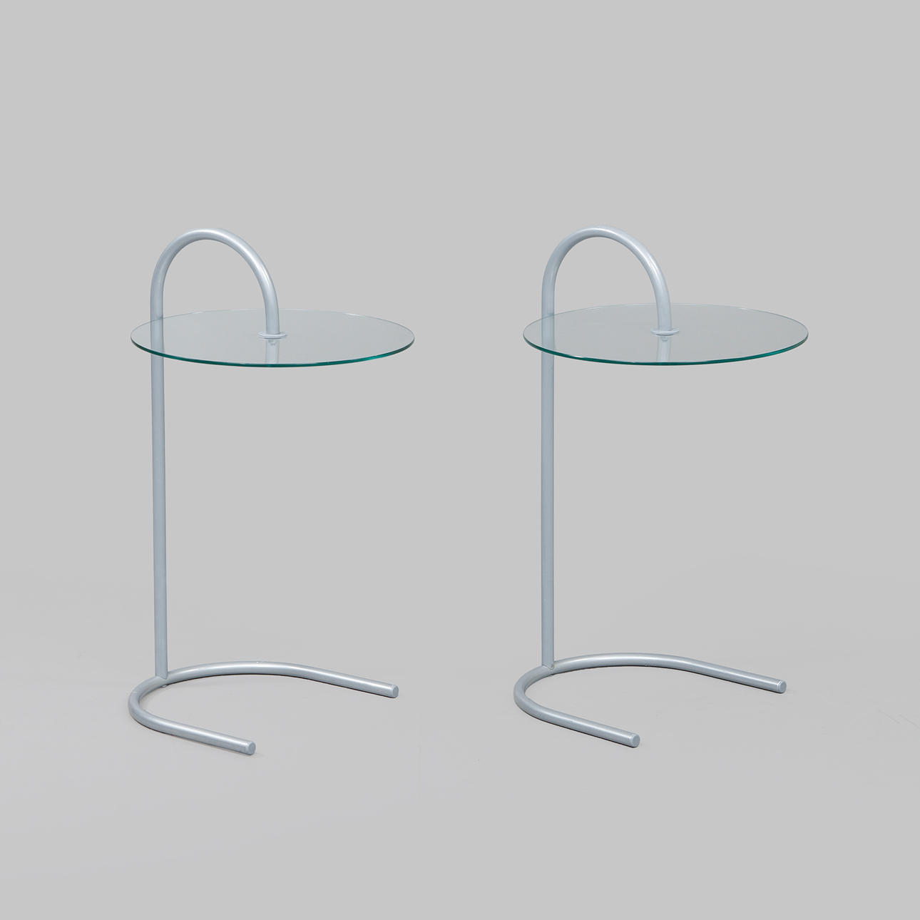 A pair of IKEA 'Ry' side tables, 1990s.