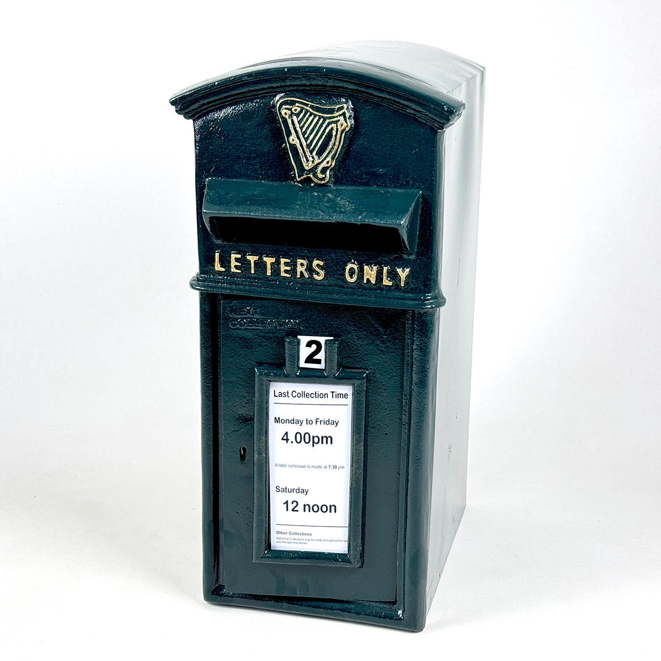 HEAVY METAL REPRODUCTION IRISH POST BOX.