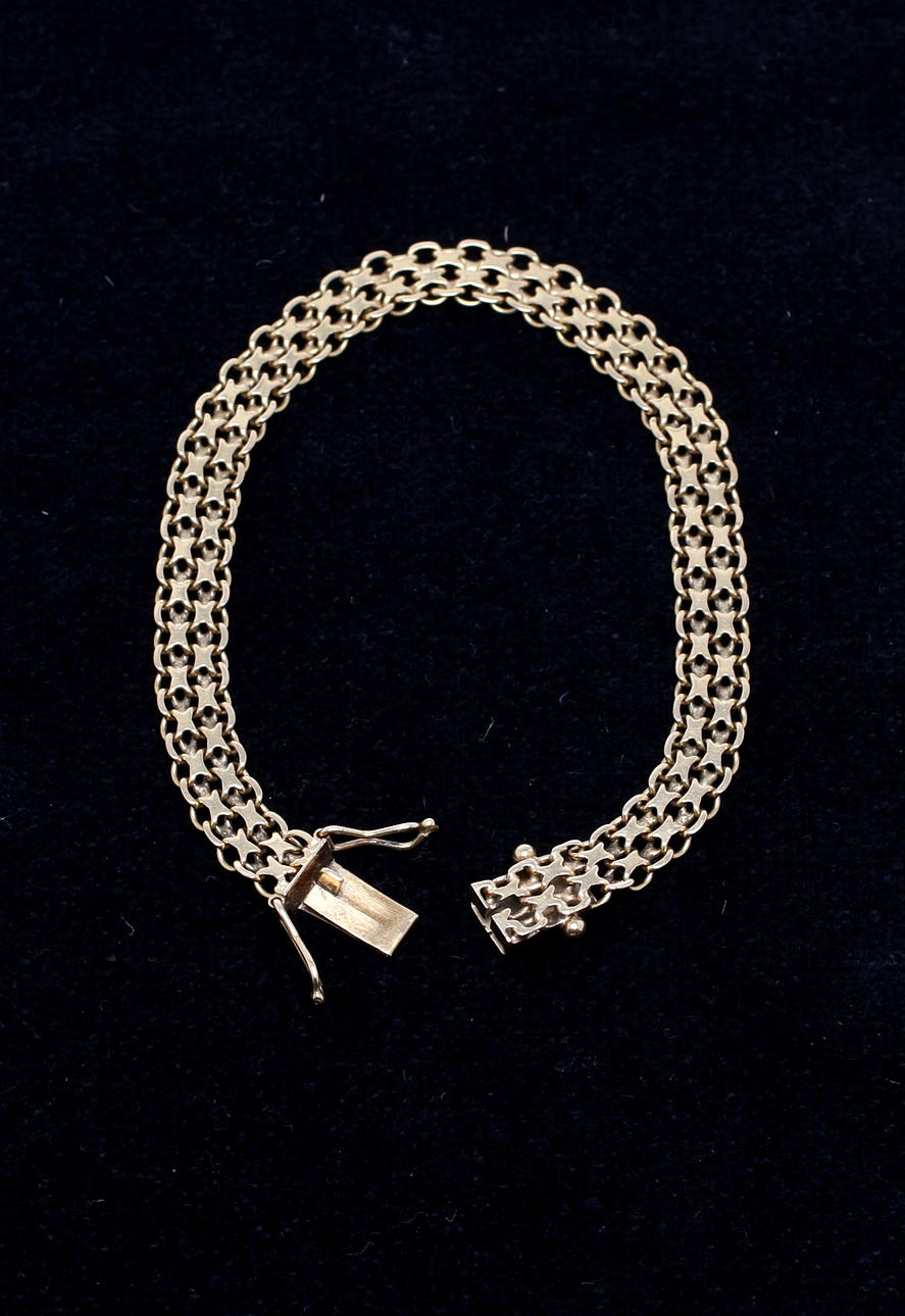 ARMBAND 18k guld. Vikt 11,0 gram.