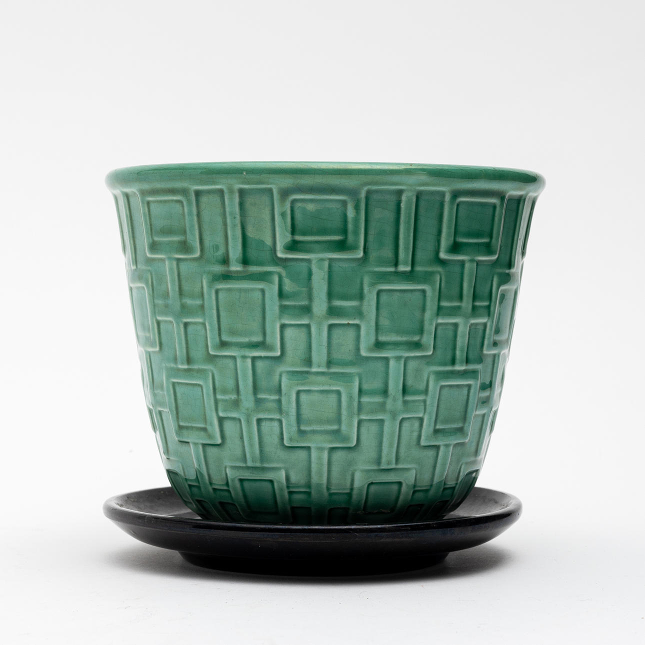 YTTERFODER, med underfat märkt Bo Fajans, 1920-tal.