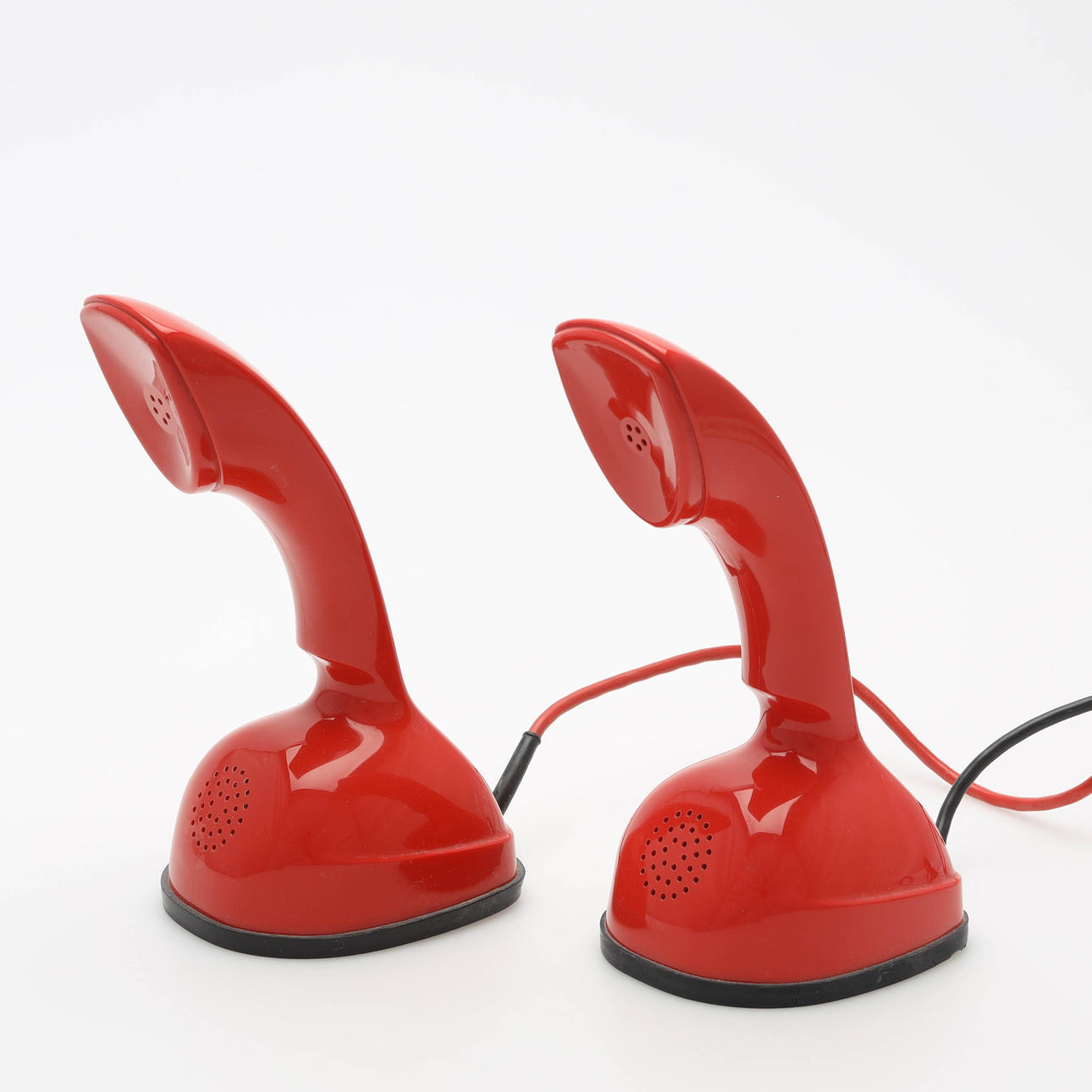 COBRA TELEFONER, 2 stk, Cobra/Ericophone, rød, LM Ericsson.