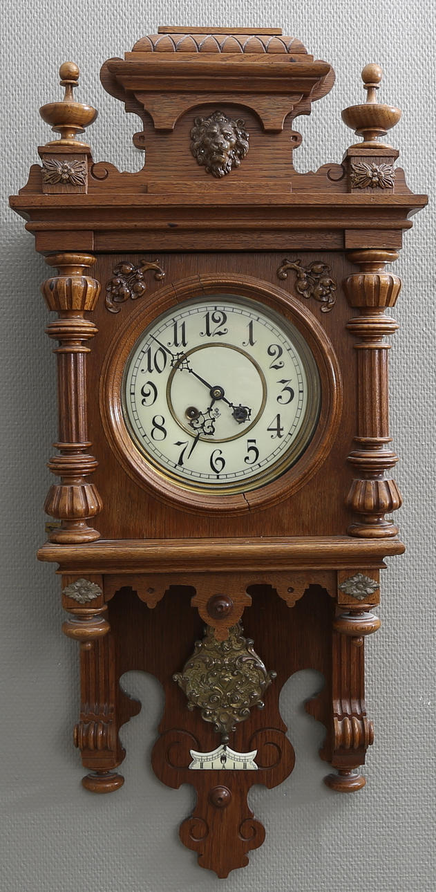 HERRGÅRDSUR, Gustav Becker, Tyskland, omkring 1900.