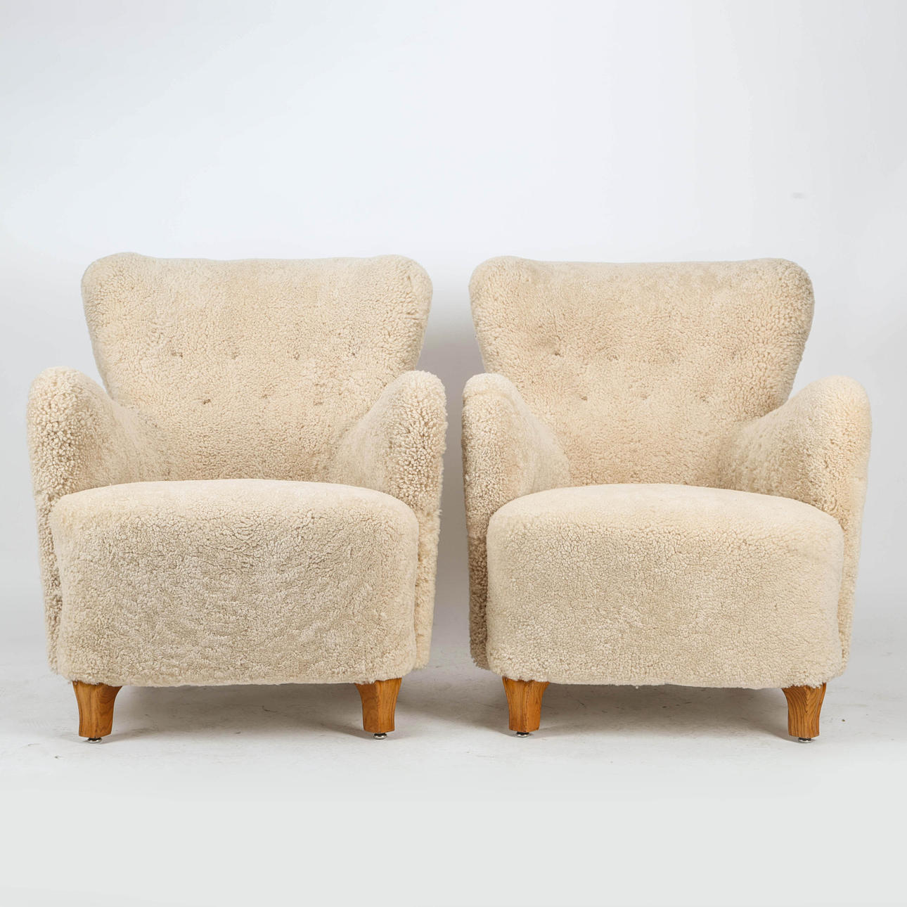 Un par de sillones de la década de 1940.