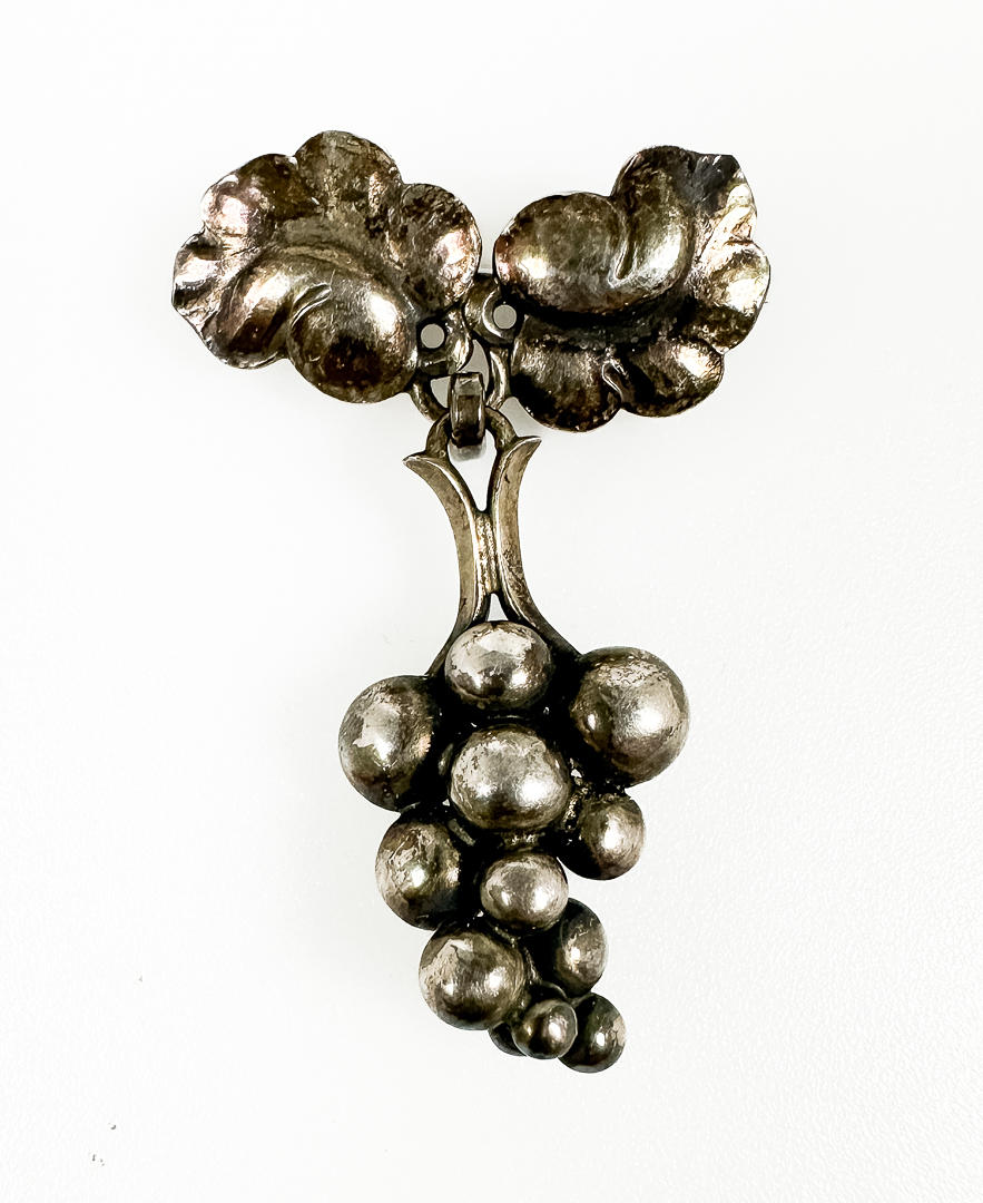 GEORG JENSEN. A brooch, sterling silver, Denmark.