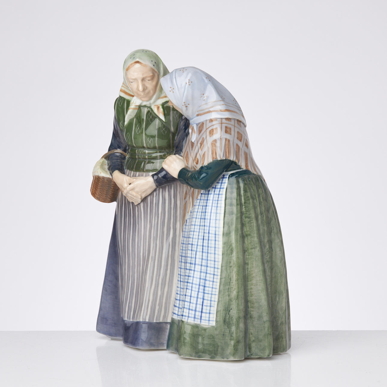 CHRISTIAN THOMSEN. Figurine, “Gossip Ladies”, no. 1319, Porcelain