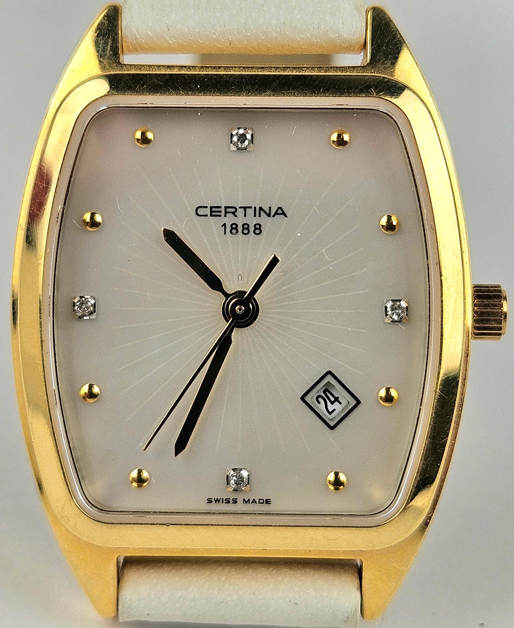CERTINA. Dameur, guld, 18K.
