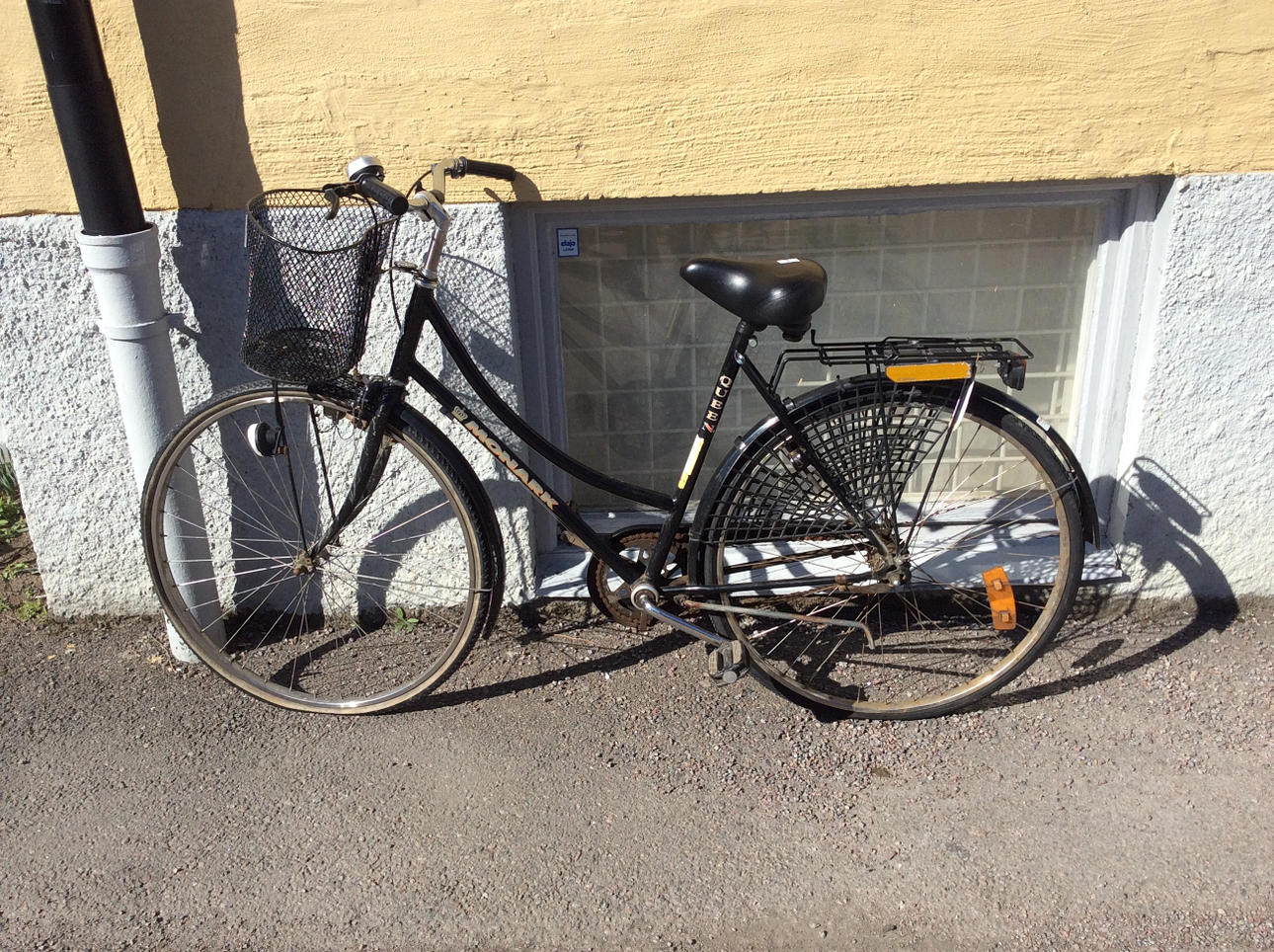 Cykel, Monark, Queen, svart.