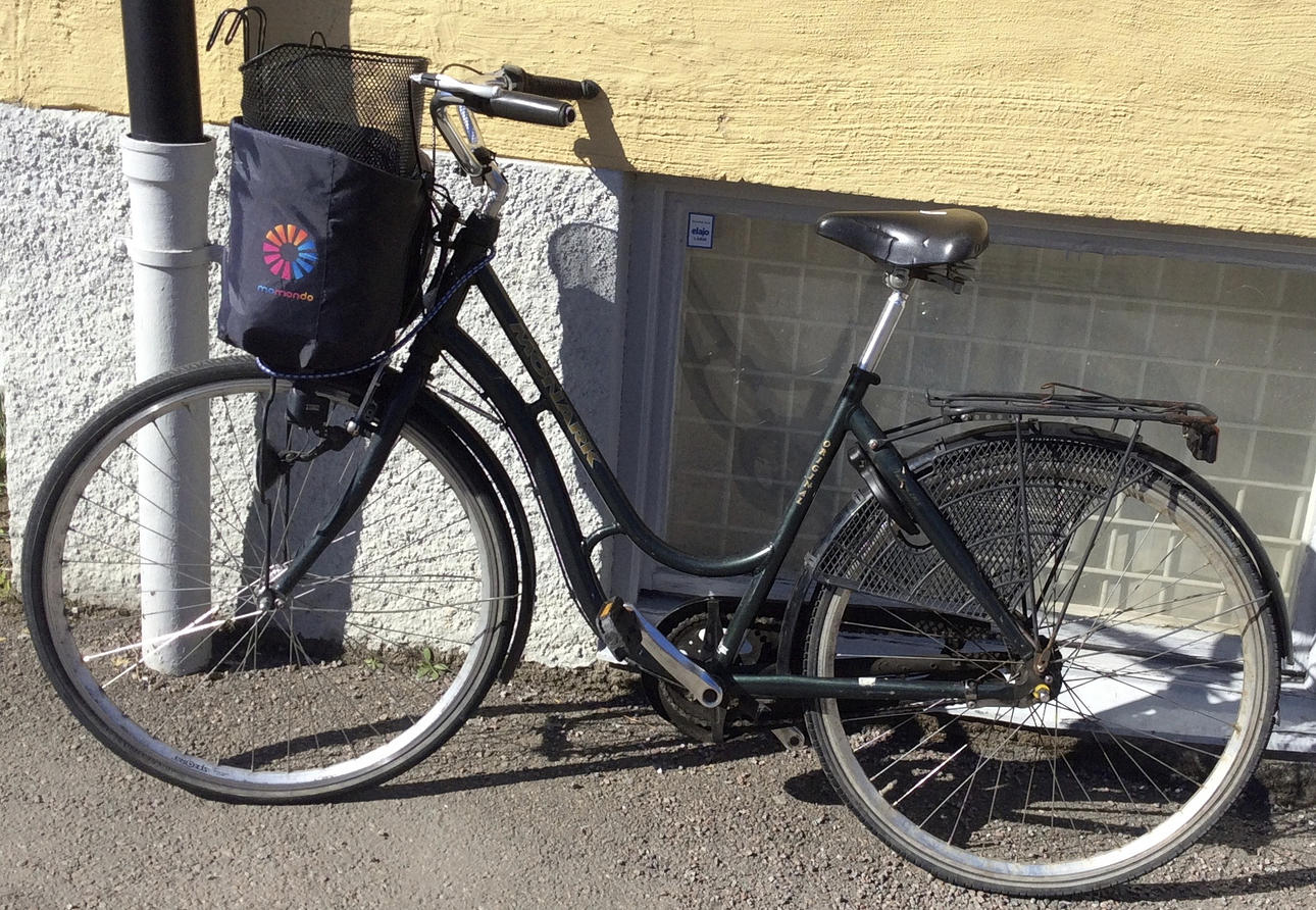 Cykel, Monark, original, mörk grön.