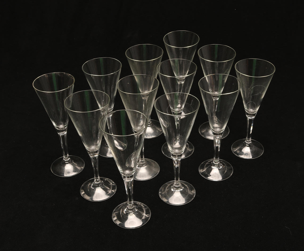 CHAMPAGNEGLAS, 12 st.