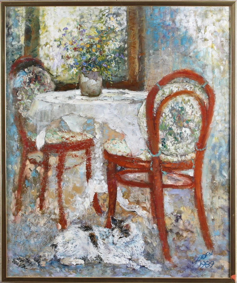 BENGT L GEIDENMARK. Oil on canvas.