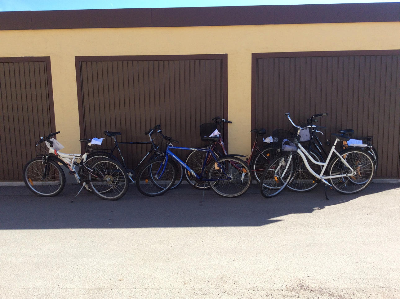 Cyklar, 6 st, Bl.a. Monark.