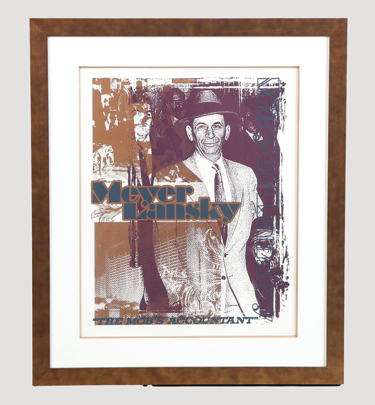 MEYER LANSKY LITHOGRAPH.