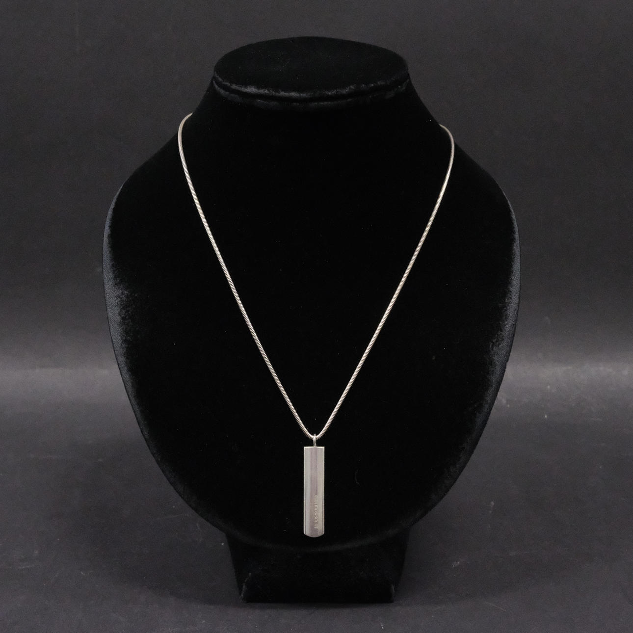 ANHÄNGER MIT KETTE, TIFFANY & CO, SILBER.