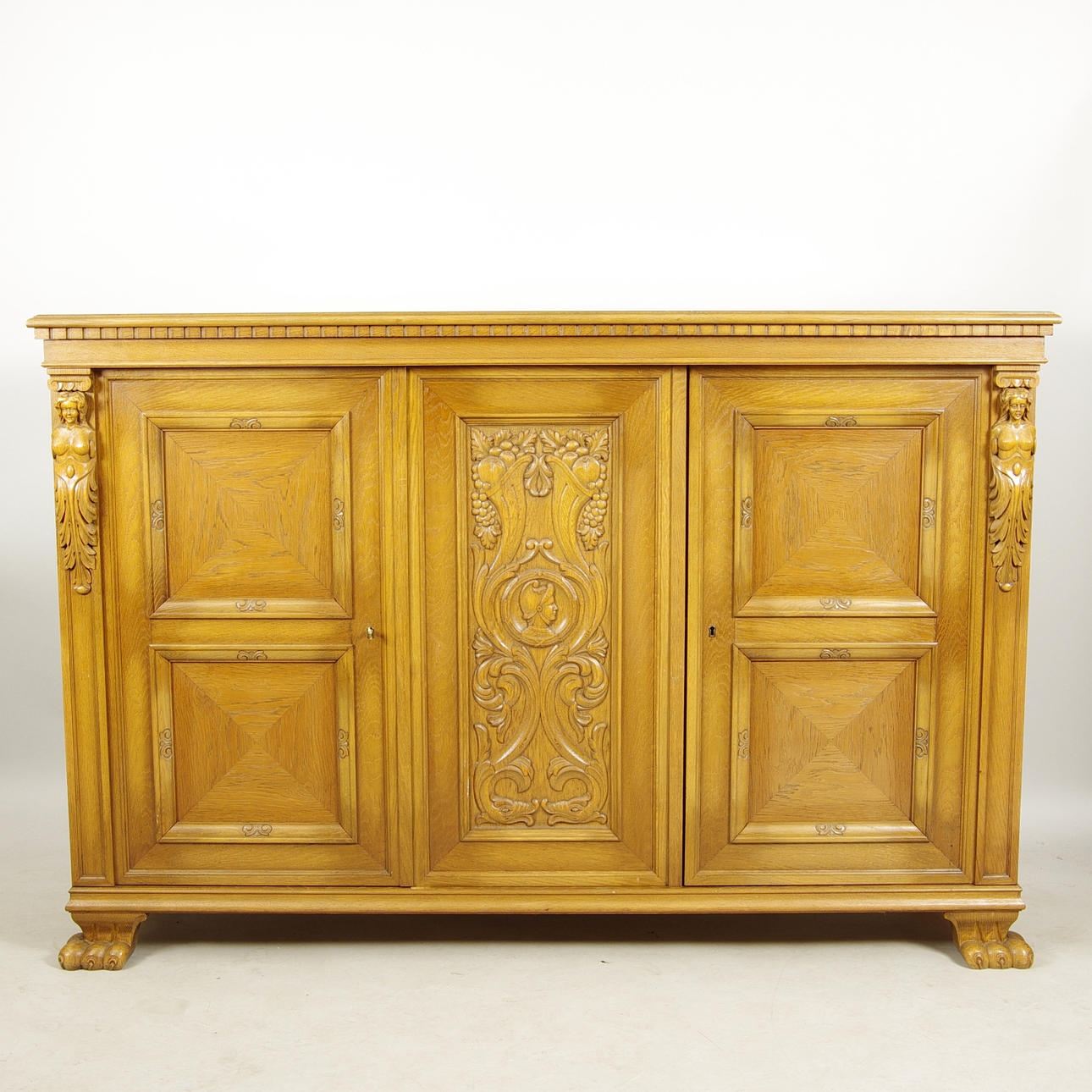 MATSALSSKÅP, ek, 1930/40-tal.