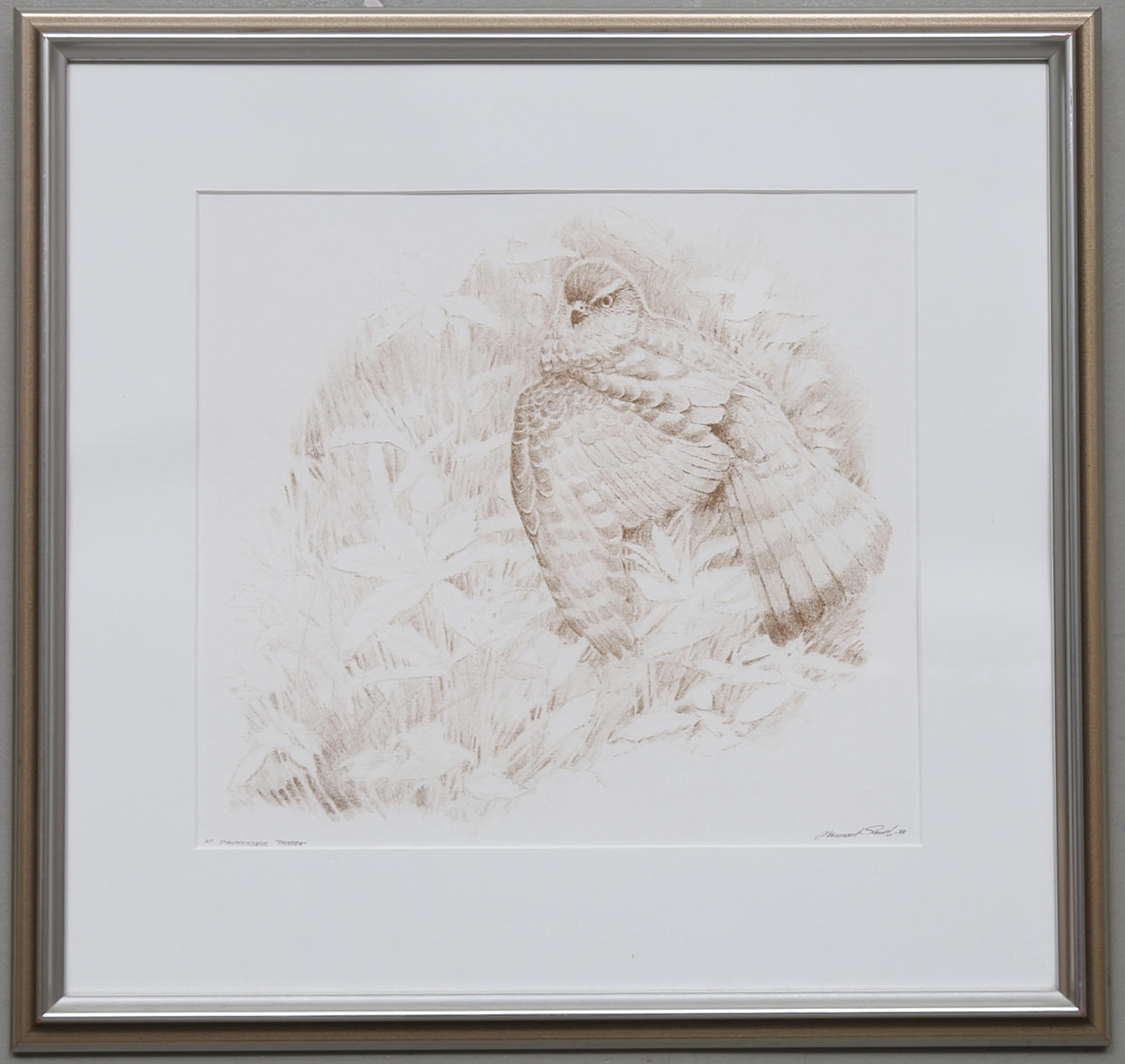 LENNART SAND. två stycken, Stentryck, "Skisser", signerad och daterade 1988.