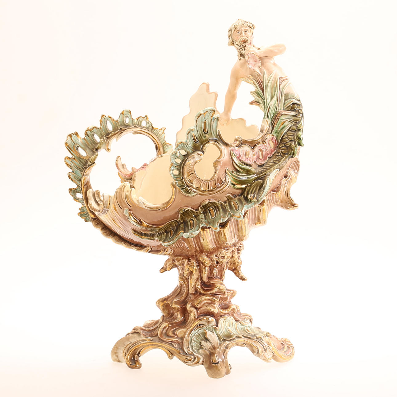 PRYDNADSSKÅL, porslin, rokokostil,1900-tal.