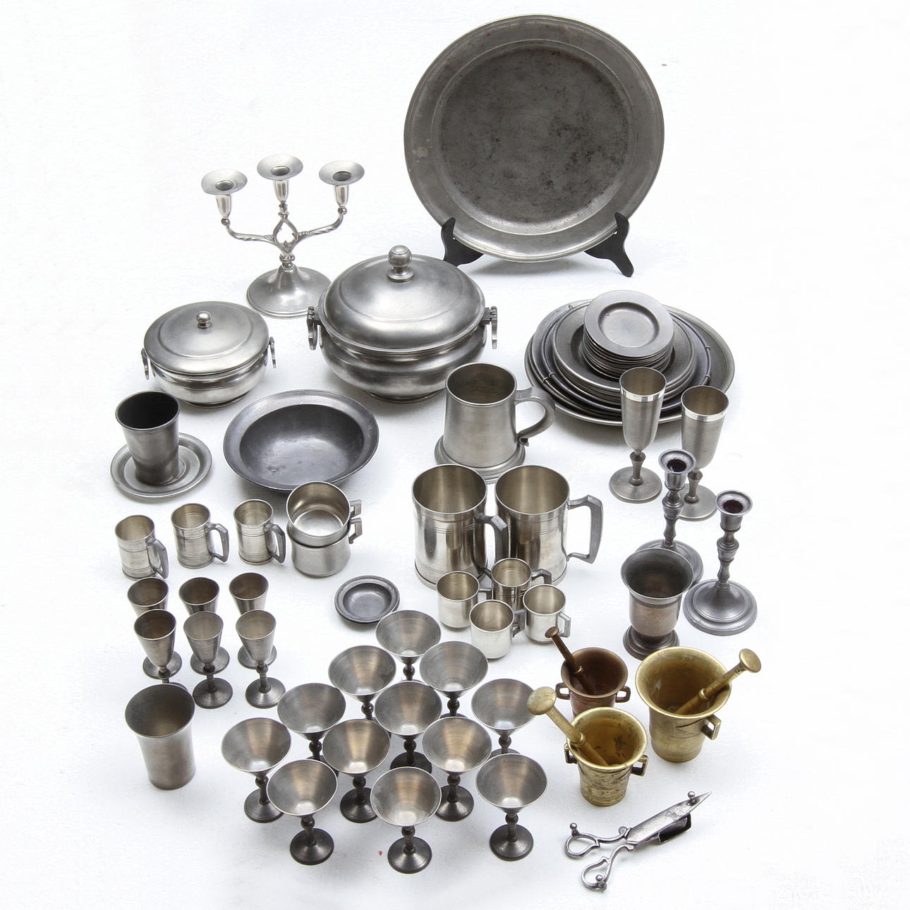 PARTI METALL, mestadels 1900-tals tenn.