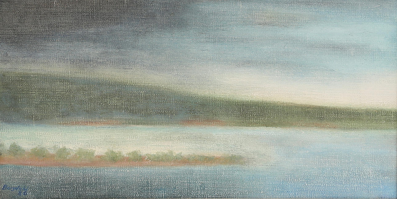 IVAN BERGDAHL. Oil on canvas, signed and dated 86.