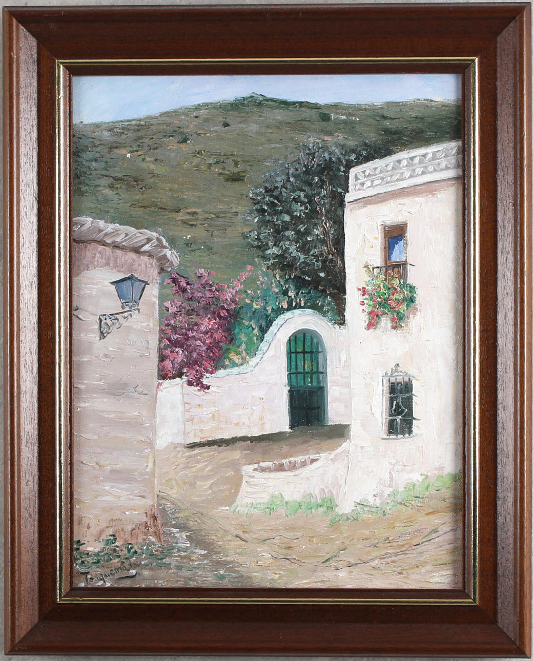 OIDENTIFIERAD KONSTNÄR. Óleo sobre lienzo, firmado Torquemada.