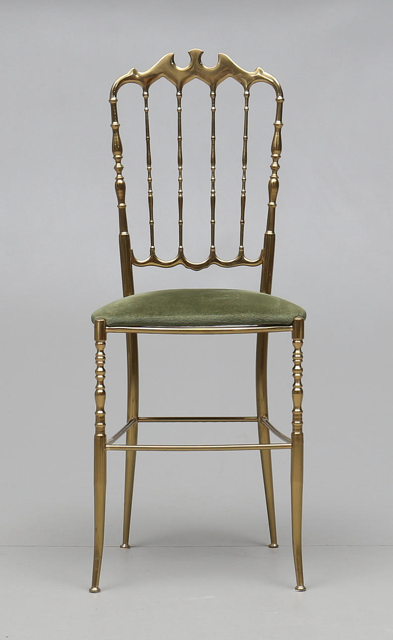 STOL, mässing, Chiavari, Italien, 1900-talets mitt.