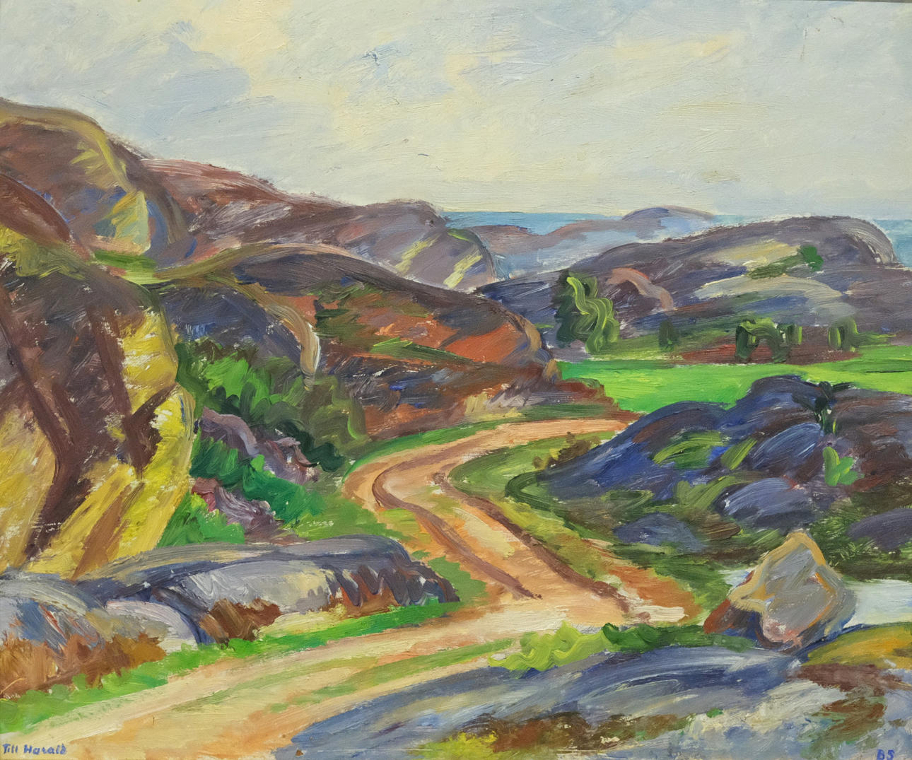 BIRGER SIMONSSON. SKUMRINGSLANDSKAB BOHUSLÄN.