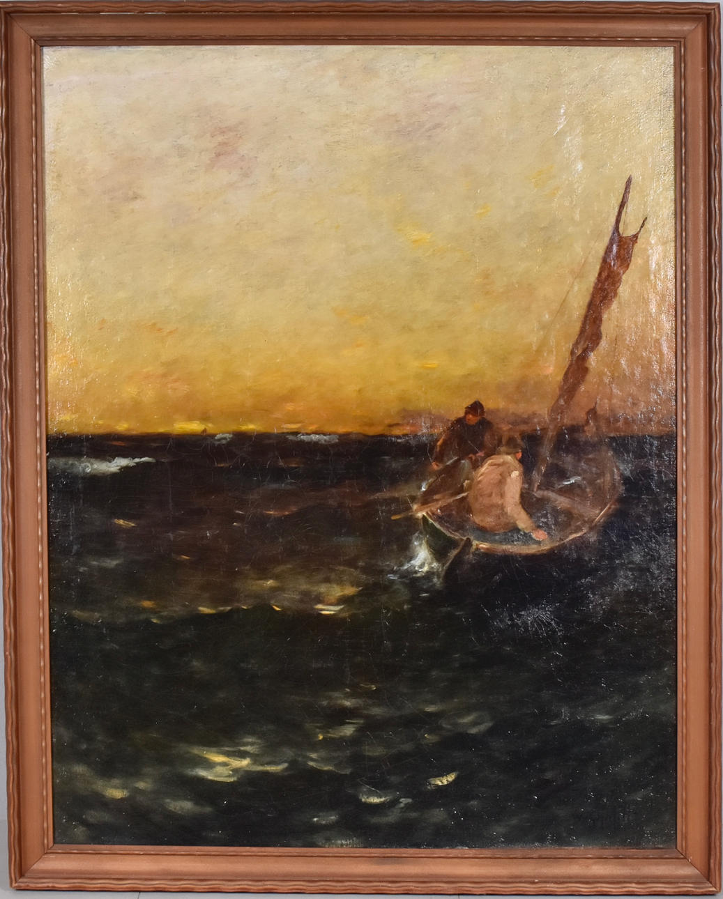 WILHELM VON GEGERFELT. Óleo sobre lienzo.