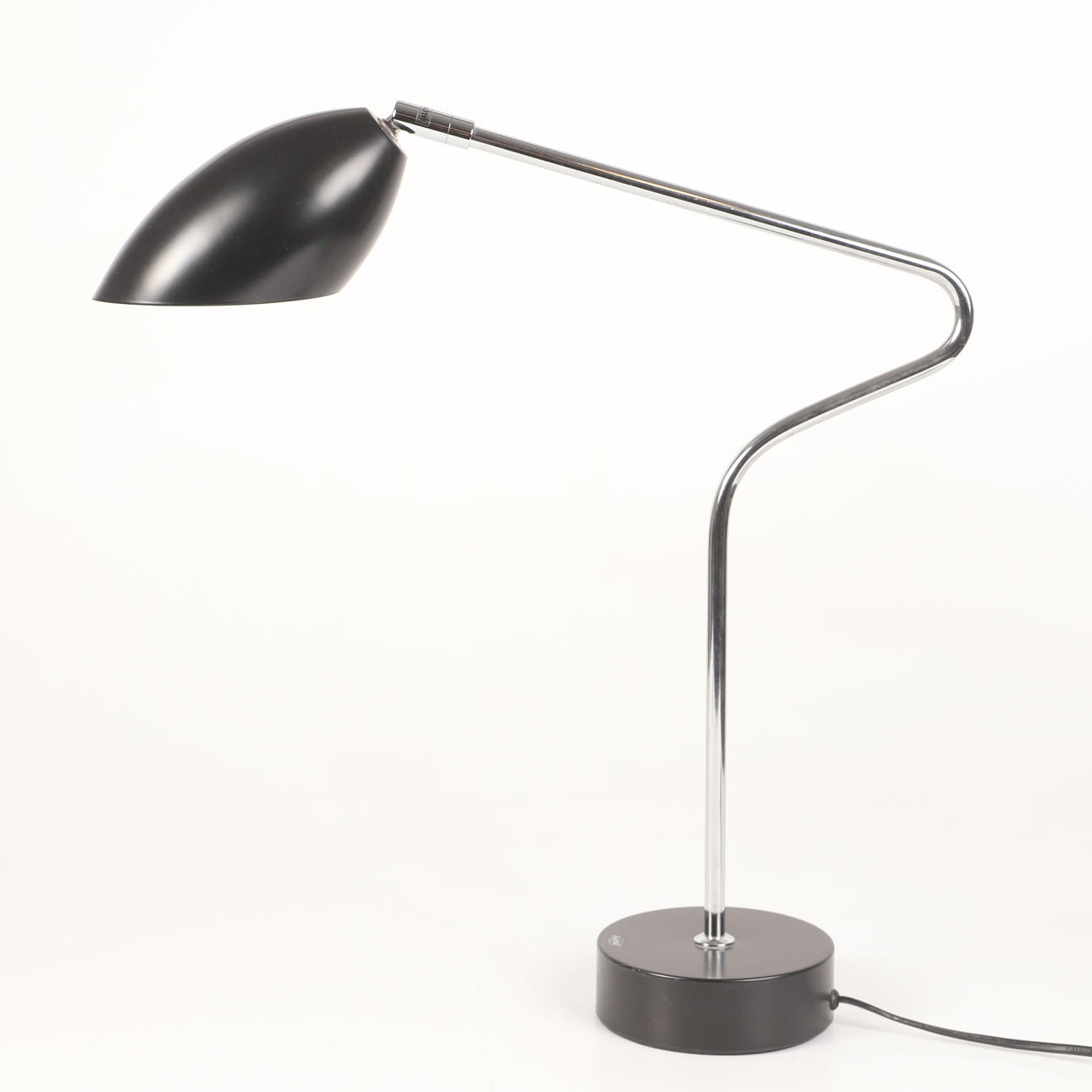 BORDSLAMPA, "Diva", metall, Herstal.