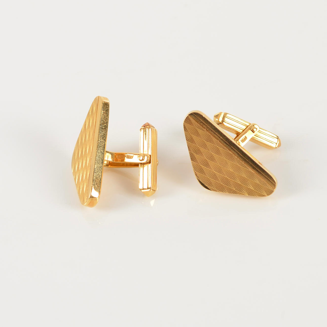 Manschettenknöpfe, ein Paar, 18K.