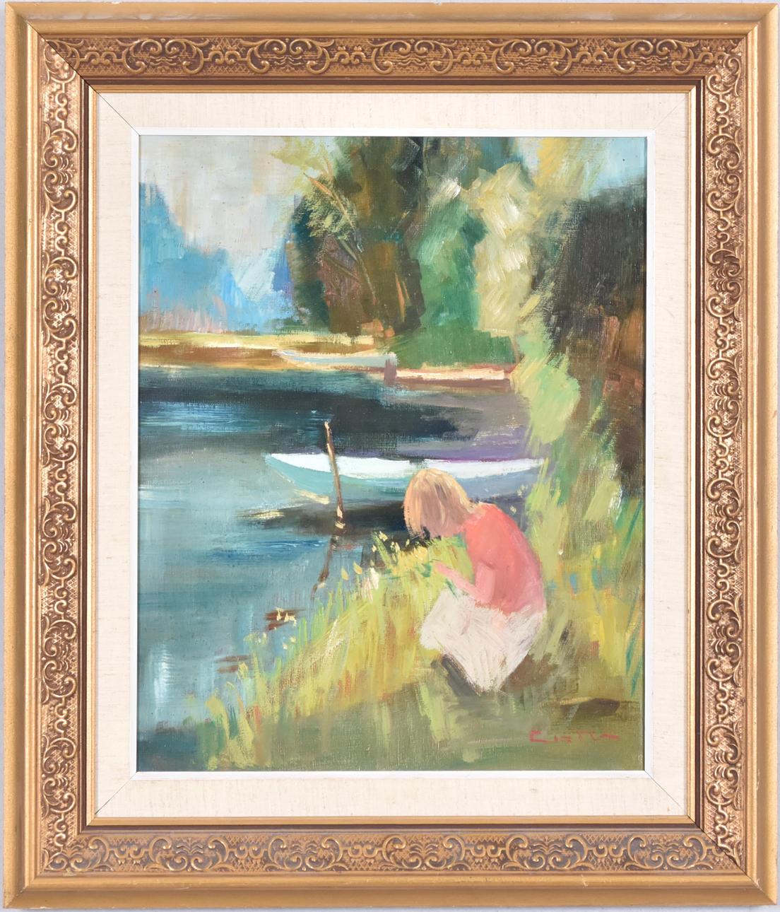 NICOLAI COSTER. Óleo sobre lienzo.