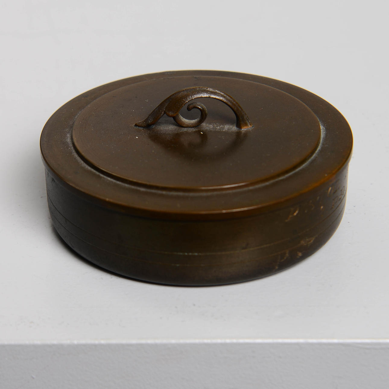 A bronze lockbox, 1940s.