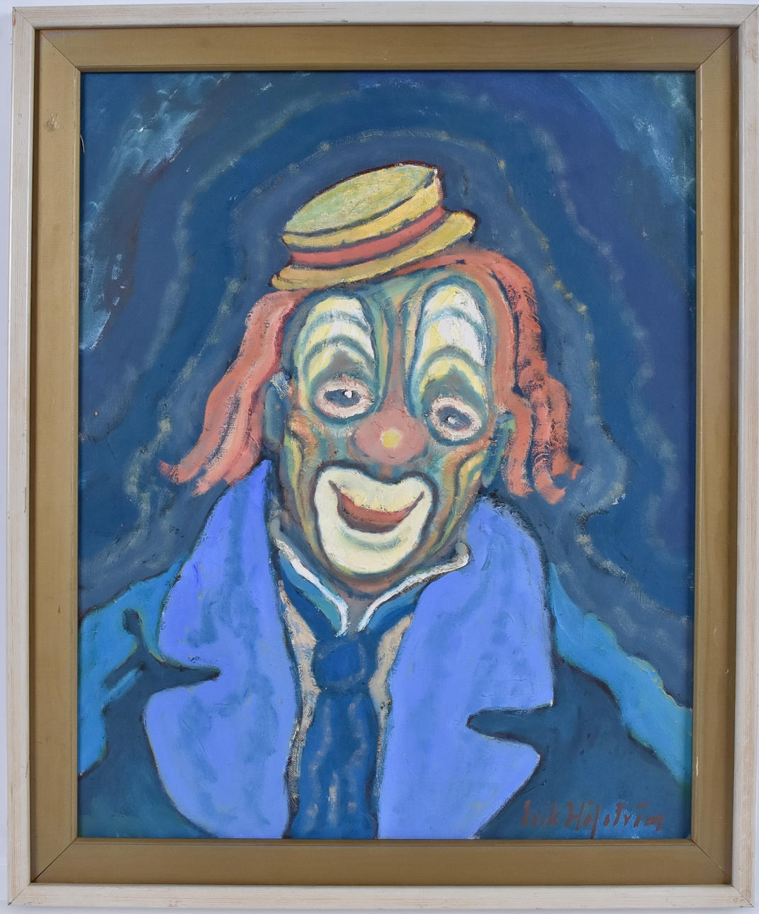 ERIK HÅFSTRÖM. Óleo sobre lienzo.