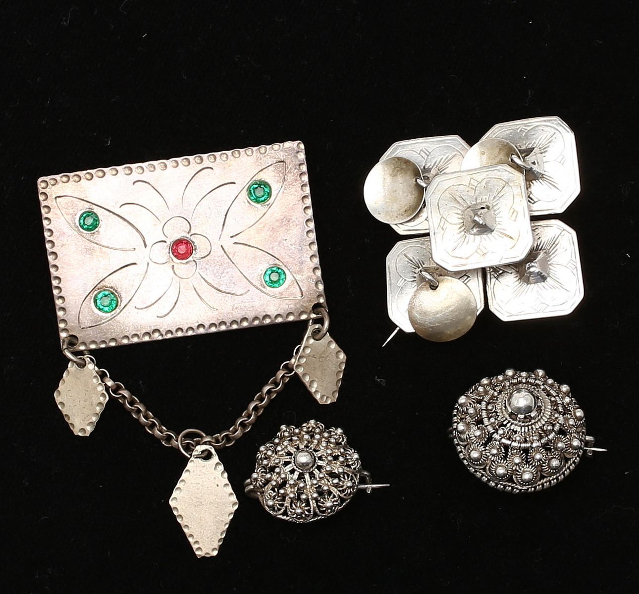 DRÄCKTSMYCKEN, 4 delar, Silver.