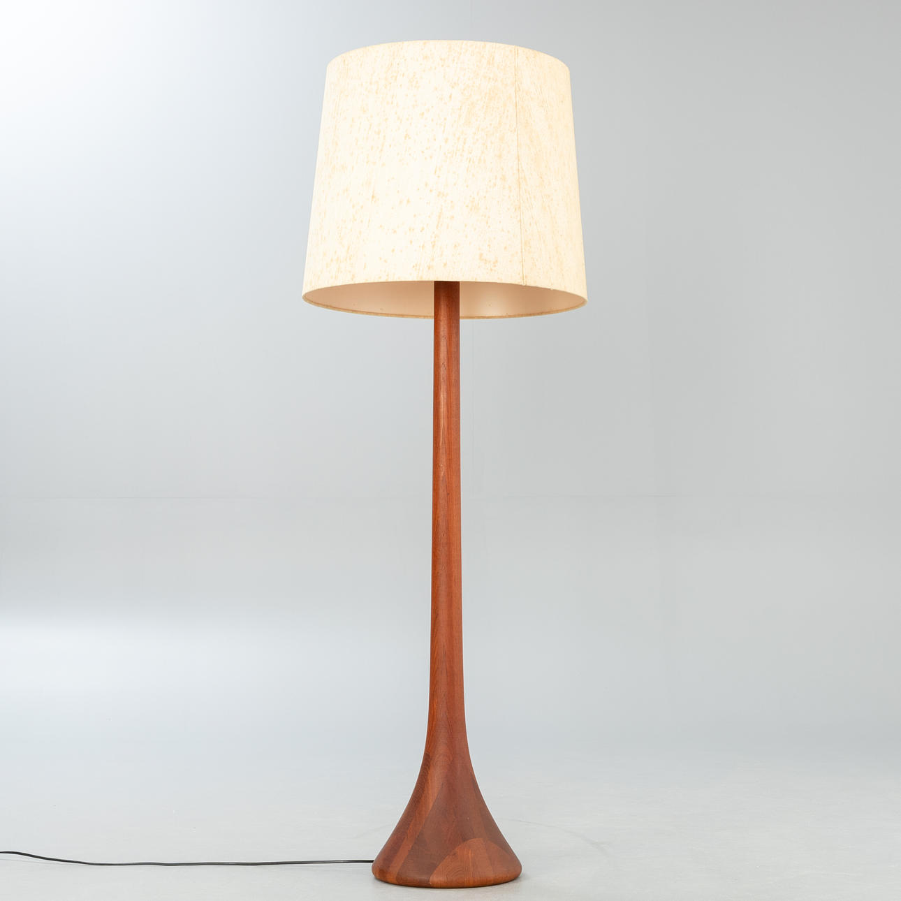 Teak floor lamp, probably Domus, Denmark, 1960s.