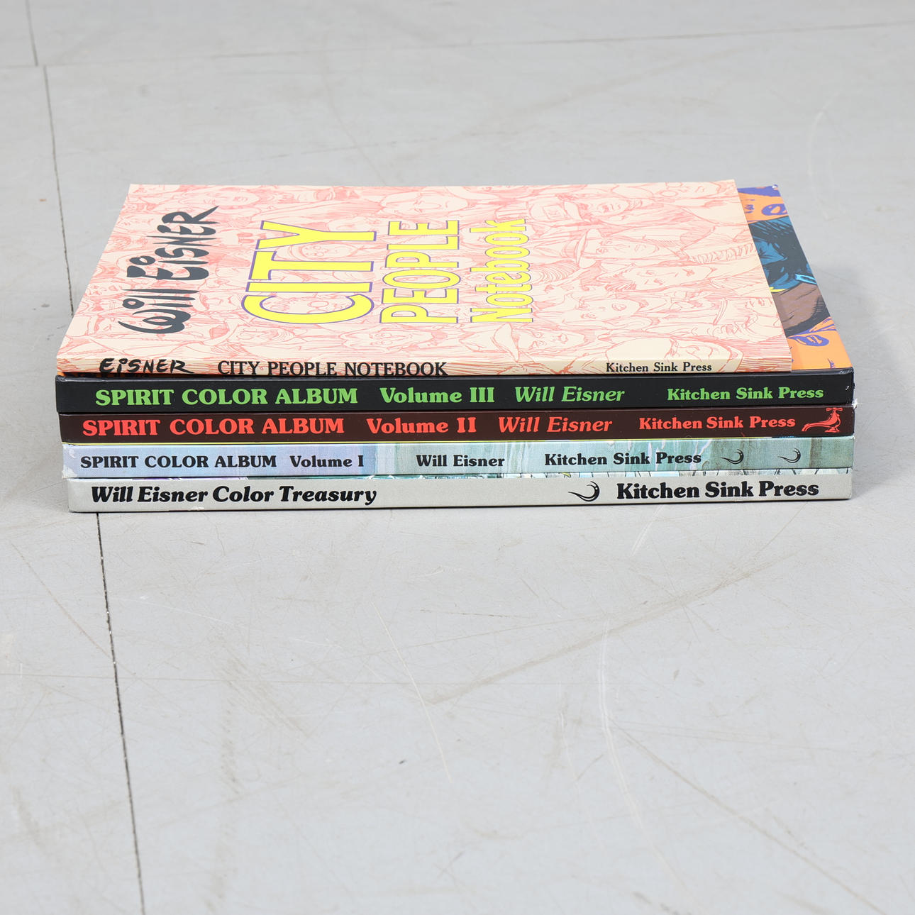 WILL EISNER. SERIES ALBUM, 5 pieces.