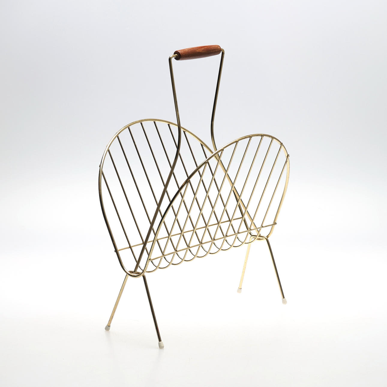 ZEITSCHRIFTENSTÄNDER Messing.