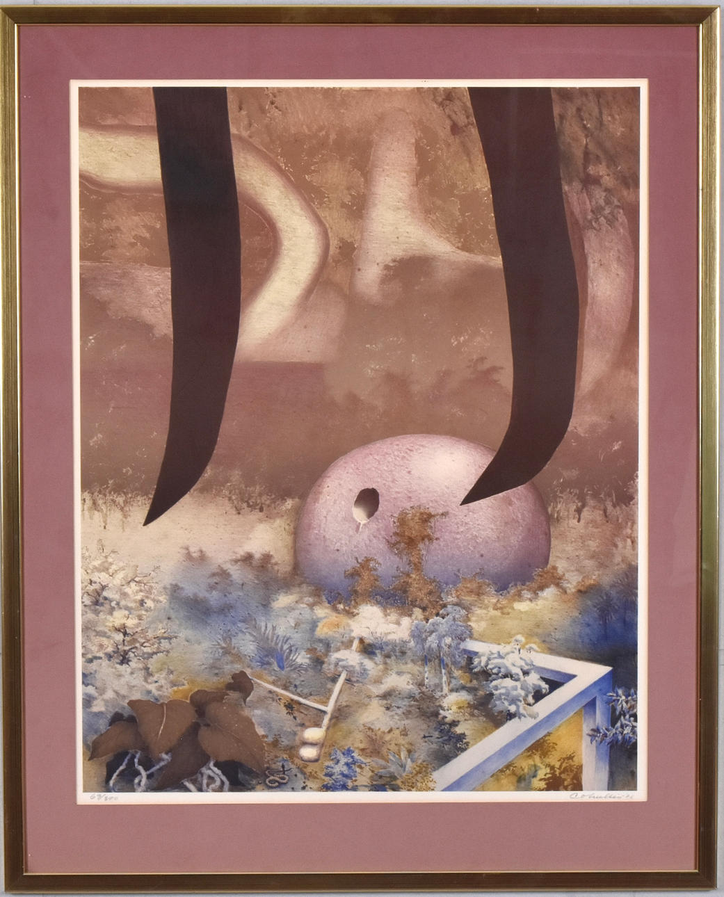 CO HULTÉN. Color lithography.