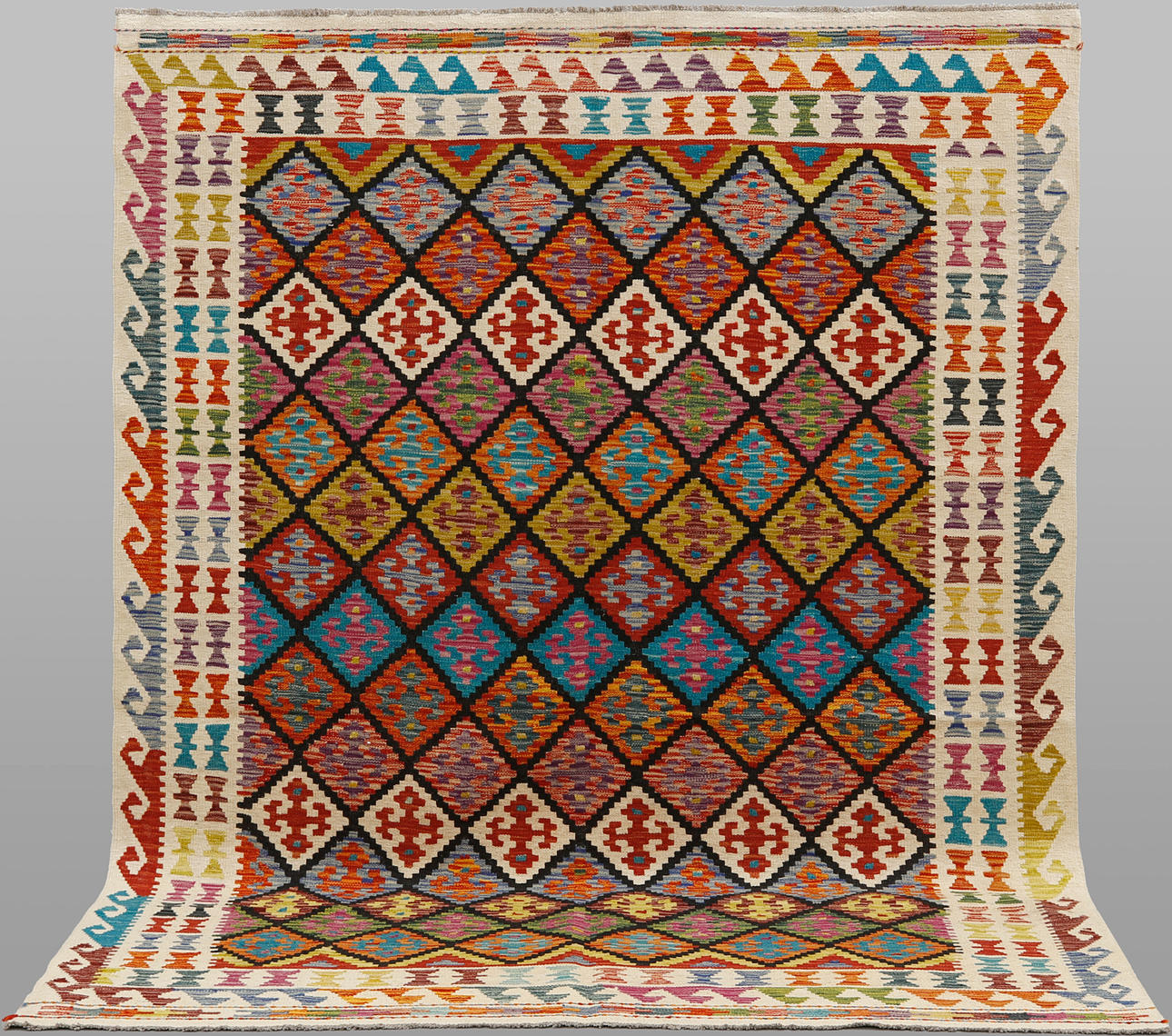 ORIENTMATTA. Kelim Klassisk Design,252x184.