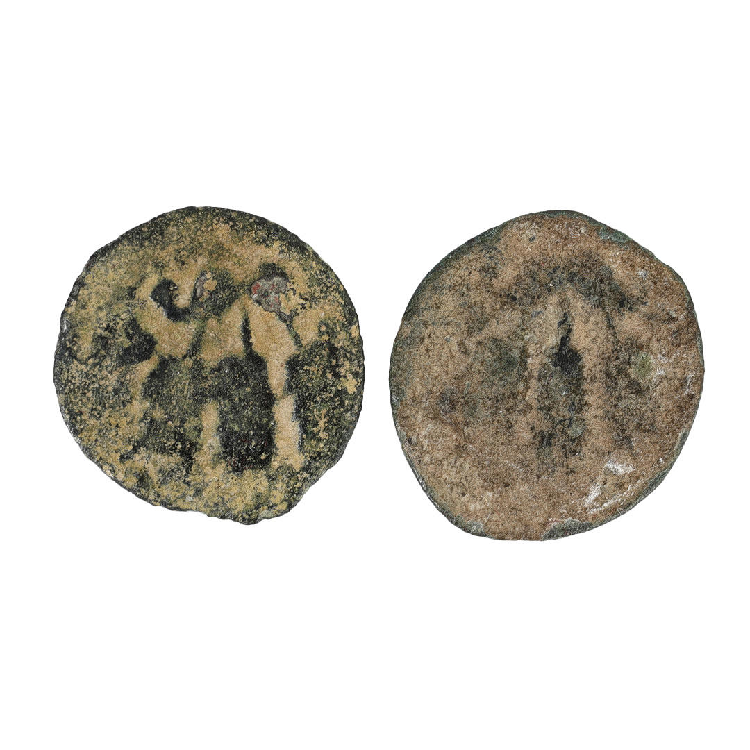 TWO HENDIN 1244, HERODIAN JUDAEA (2).
