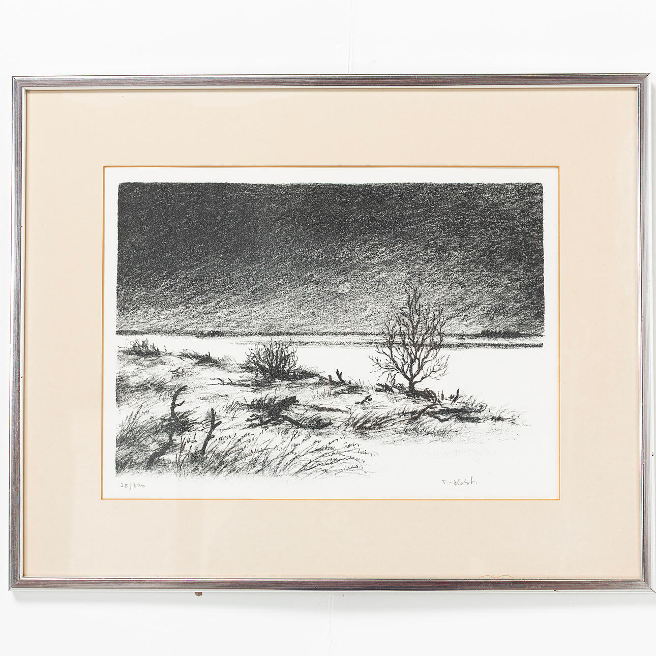 OIDENTIFIERAD KONSTNÄR, etsning, signerad och numrerad.