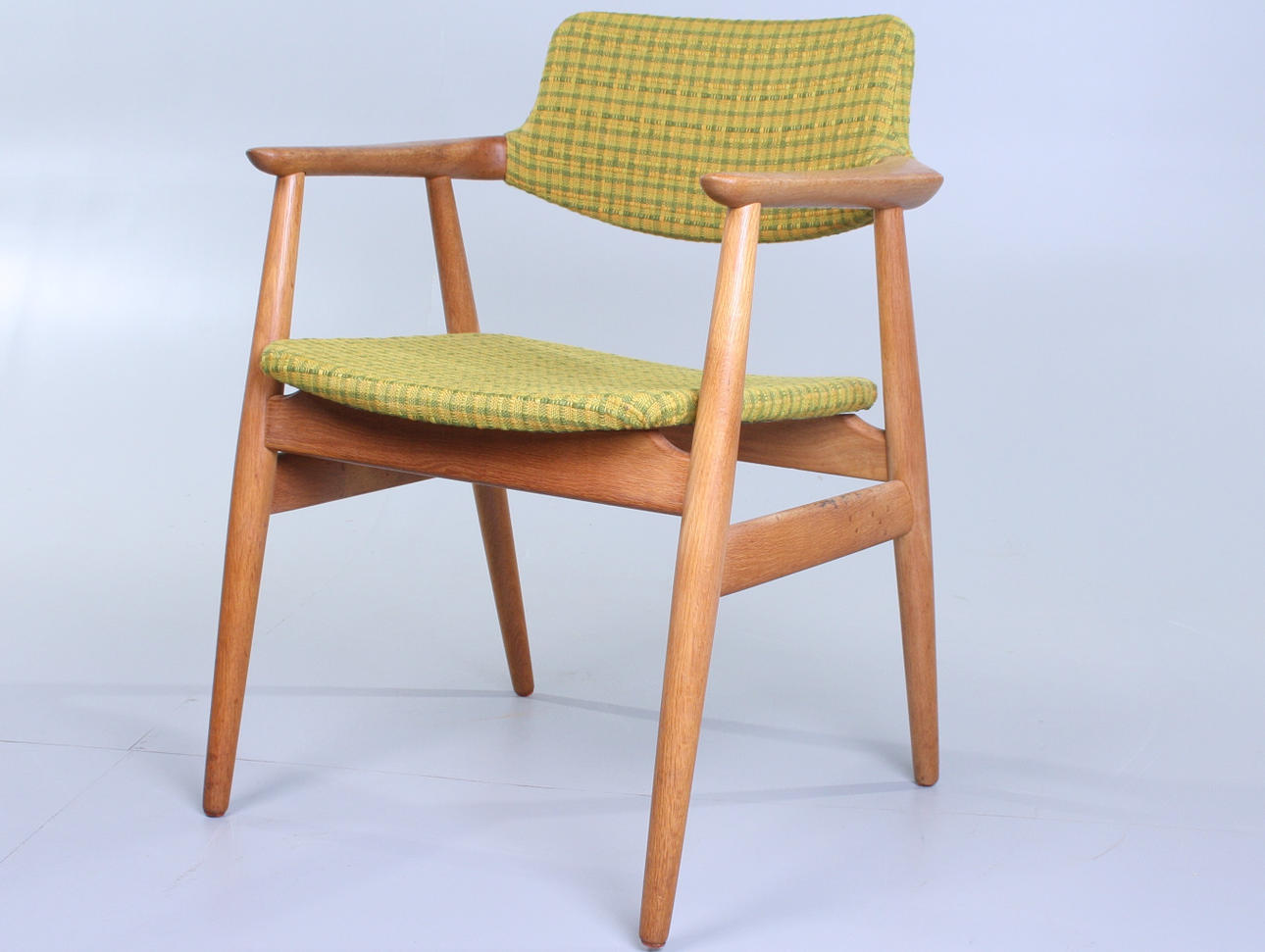 KARMSTOL, teak, 1950/60-tal.