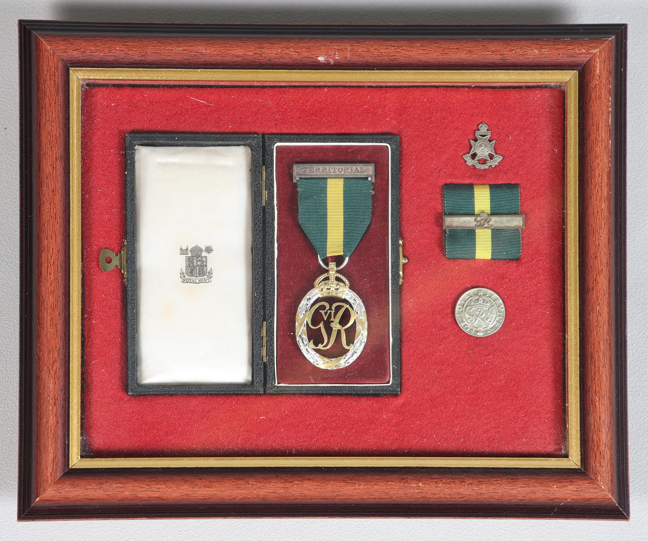 GEORGE VI TERRITORIAL DECORATION.