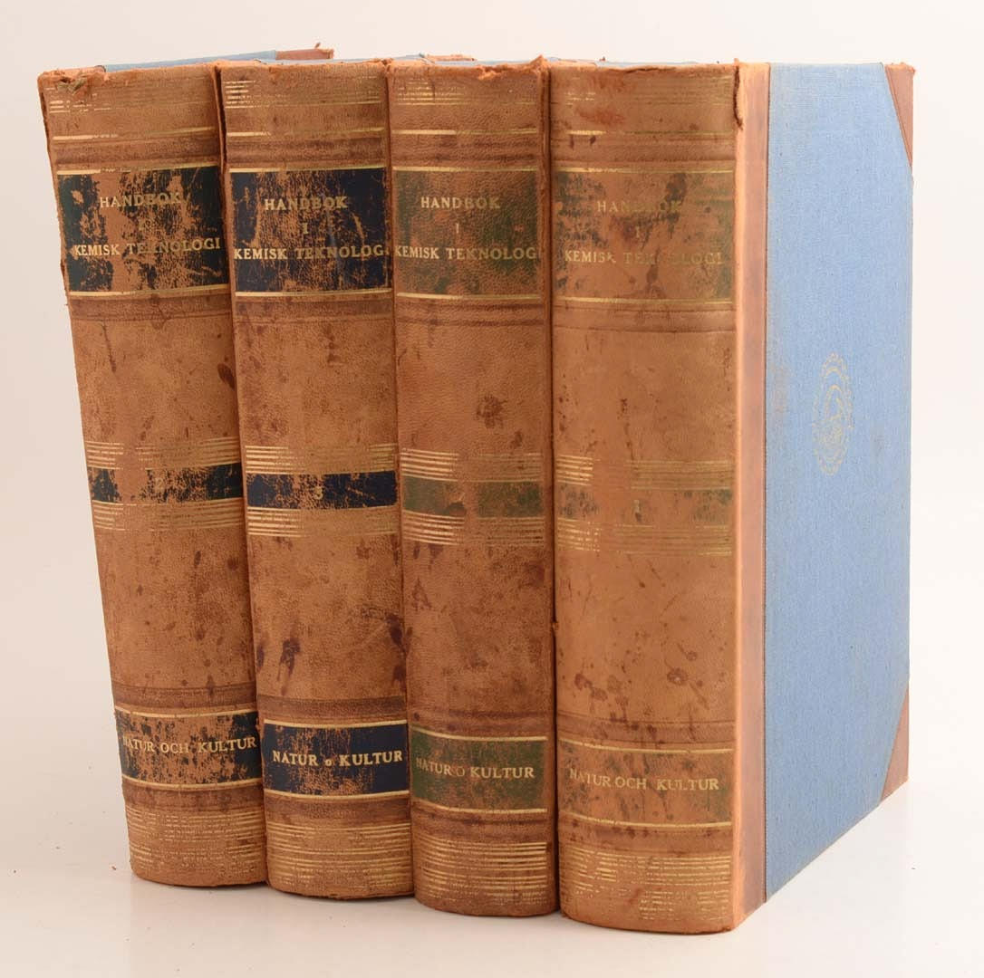 KEMISK TEKNOLOGI. Handbok i kemisk teknologi. 1947-49.
